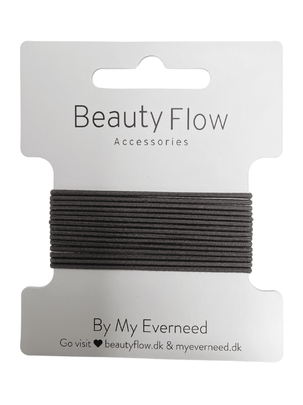 Beauty Flow - Basic Hairtie 15 Pieces Brownie