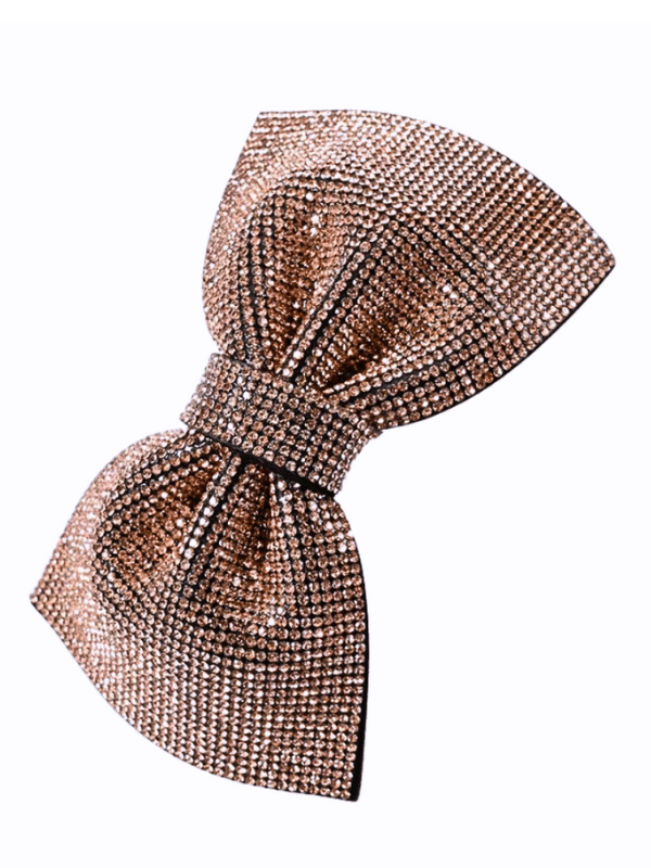 Mizzi Champagne Glitter Bow