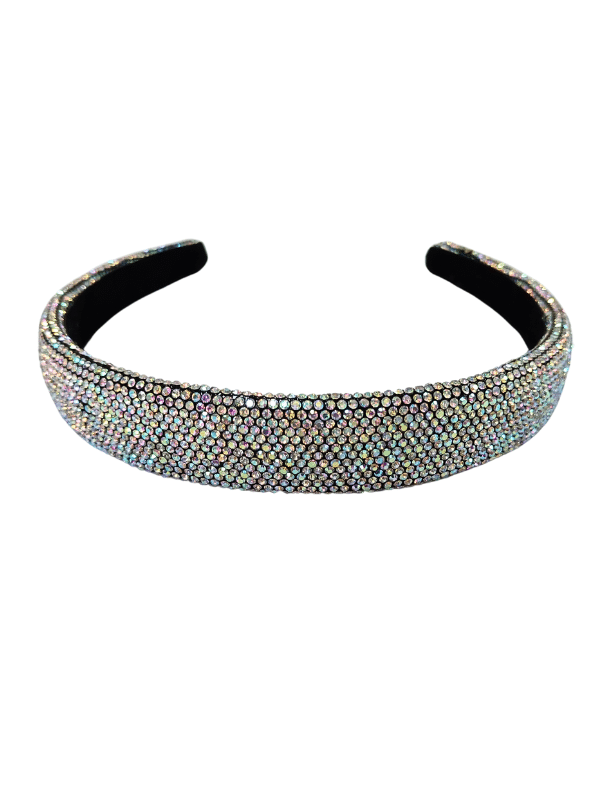 Britt Headband Silver Glitter