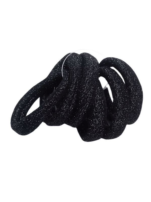 Tilli Soft Hairtie Black Glitter